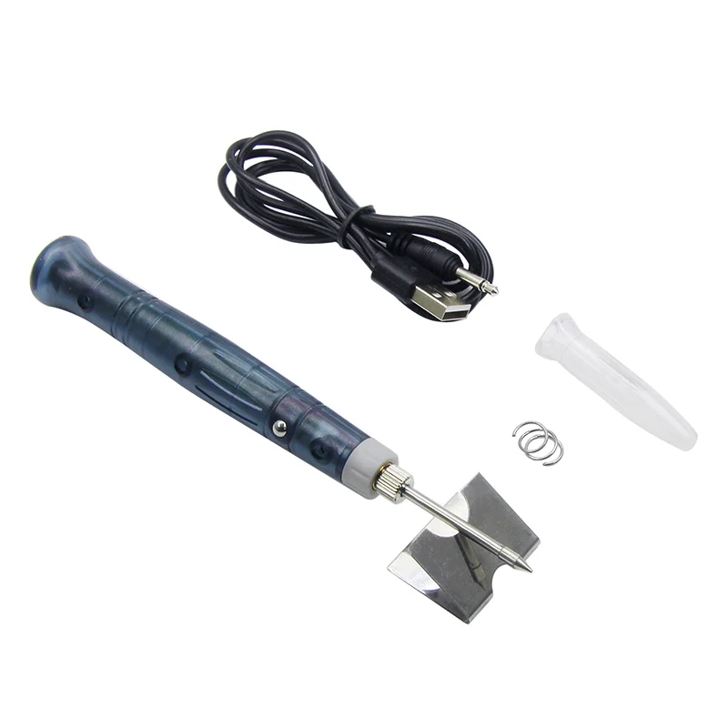 

5V 8W USB Soldering Iron Mini Portable Professional Pen Soldering Iron Station Tip Indicator Powered Kit Tools with Fast Heati