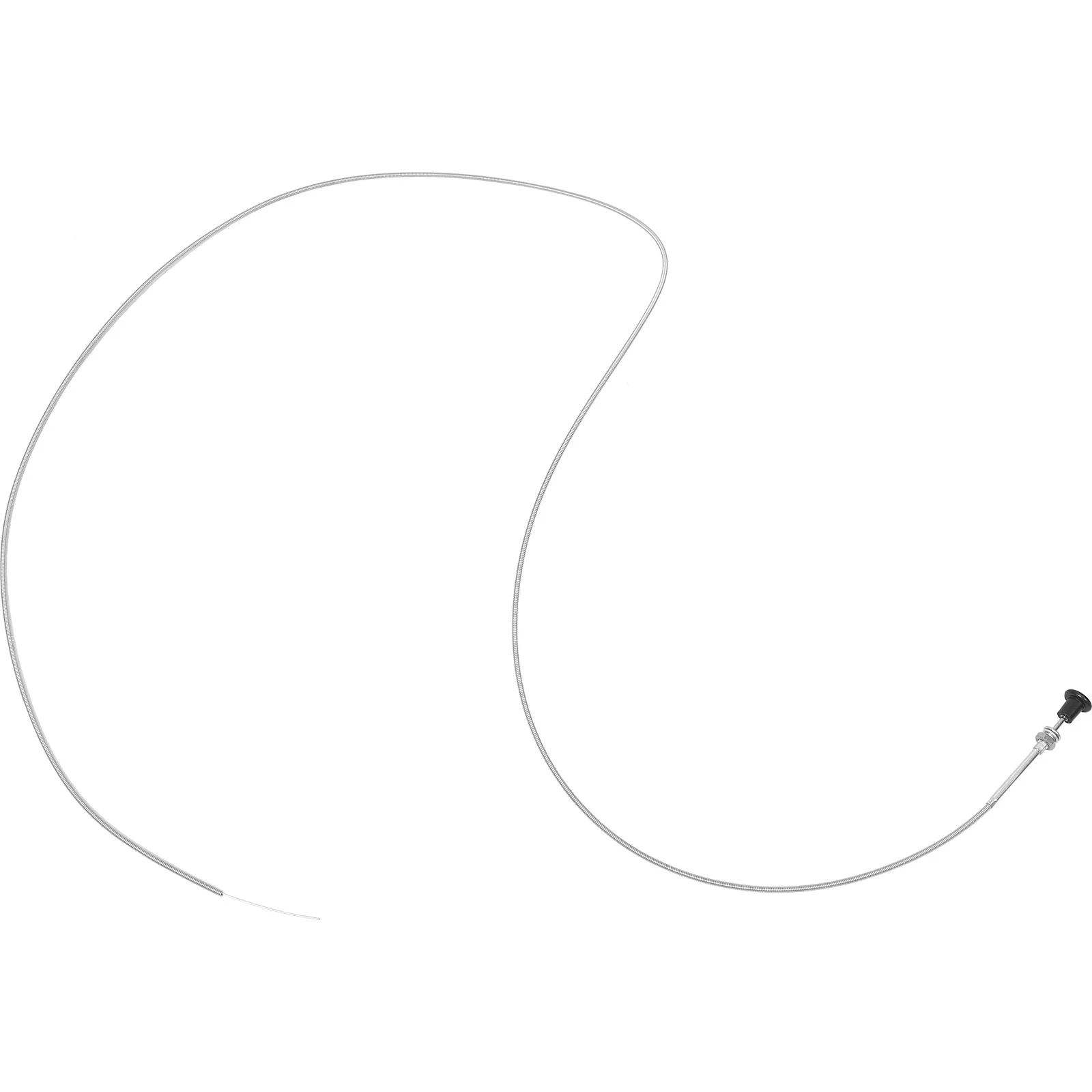 

Mower Throttle Cable Cuttable Adjustable Metal Throttle Control Cord for Lawn Tractors Tracks Fire Gate Safety Durable