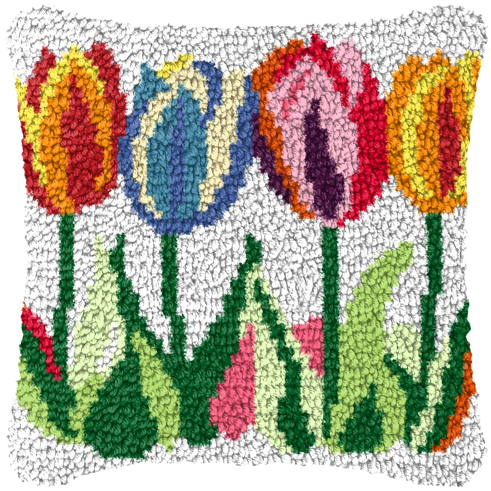 عيد الميلاد الحيوانات مزلاج هوك عدة وسادة التطريز المخدة افعل ذلك نفسك التطريز مزلاج هوك اليدوية وسادة الديكور #4