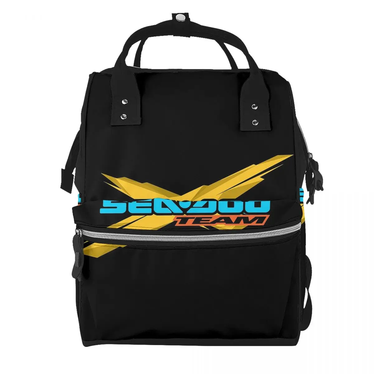 Sea Doo Team Rxt Brt Marine Student Backpack School Bag Hiking Travel Daypack for Men Women Bookbag Shoulder Bags