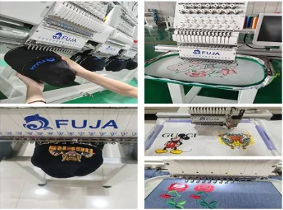 Practical and Commercial Single Head Flat Embroidery Machine
