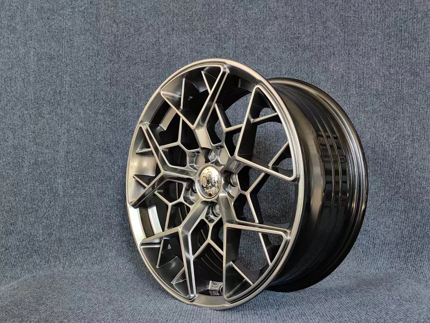 6061-T6 Aluminum Alloy Wheels Customizing Forged Wheels For Cadillac 18/19/20/21 Inch Hyper Black Passenger Car Wheel Rims