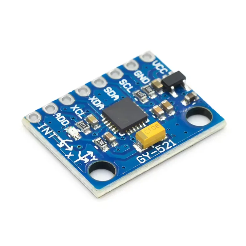 Module GY-521 MPU-6050 MPU6050, capteurs gyroscopiques analogiques à 3 axes + Module accéléromètre à 3 axes