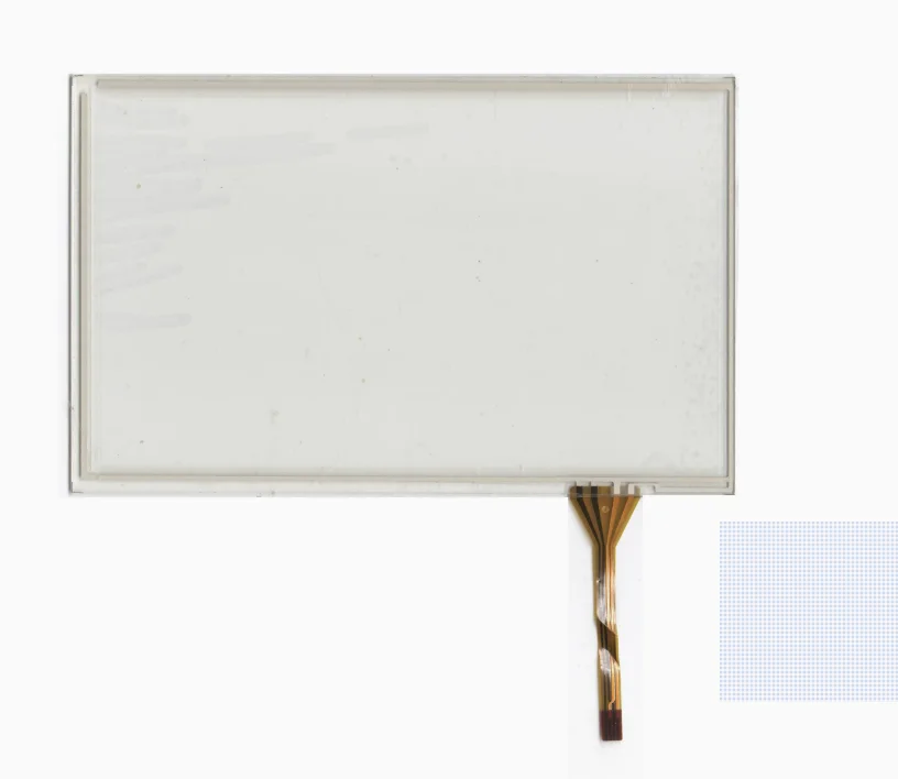 7-inch 162 * 102 touch external screen handwriting screen four wire resistor