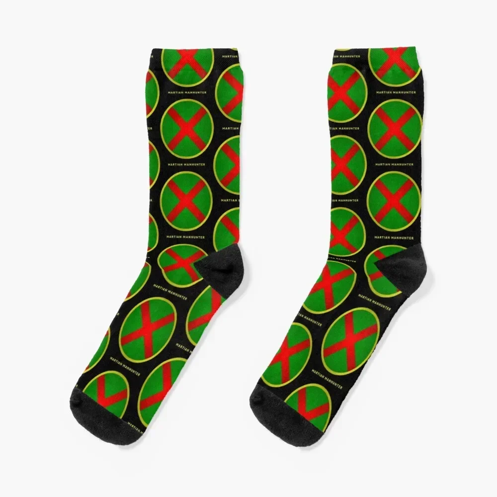 

Martian Manhunter New Logo design Socks snow gifts Men Socks Luxury Brand Women's