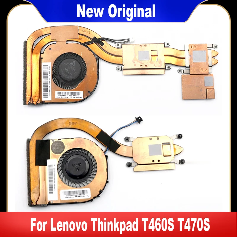 

New Original For Lenovo Thinkpad T460S T470S Cooling Fan Cooler Heatsink 00UR986 00JT918 00JT917 01ER374 00JT919 01AY891 00JT920