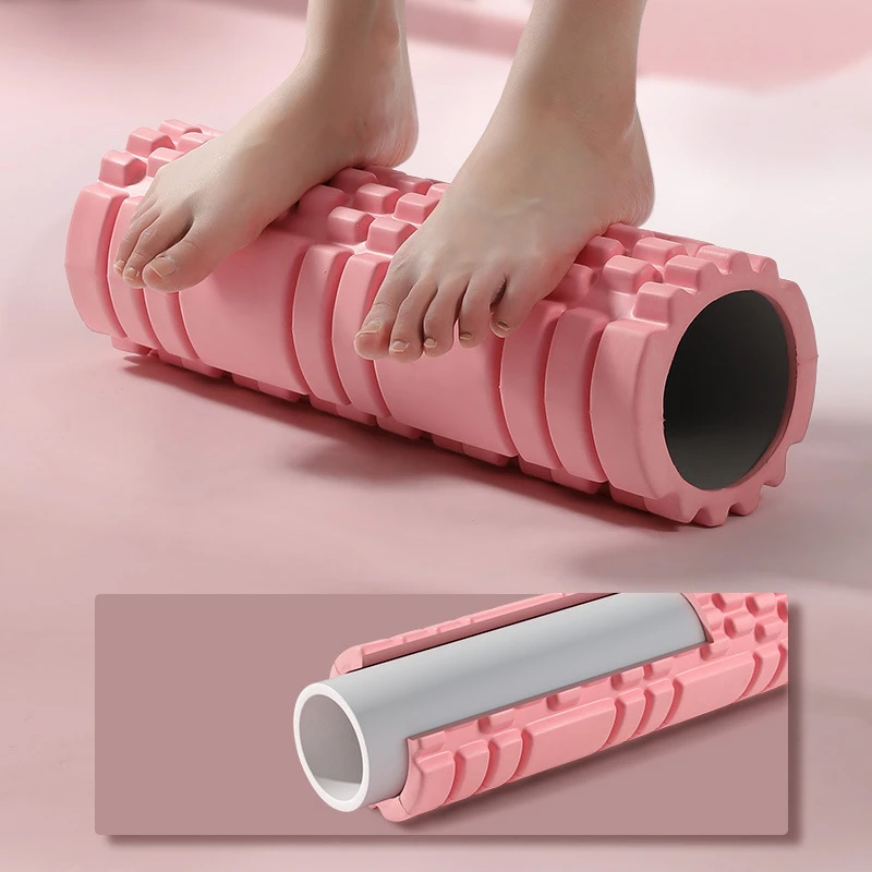 Yoga Exercise Back Muscle Relax Massage Roller 30cm Gym Equipment Column Pilates Fitness Foam Roller Soft Block Muscle Roller