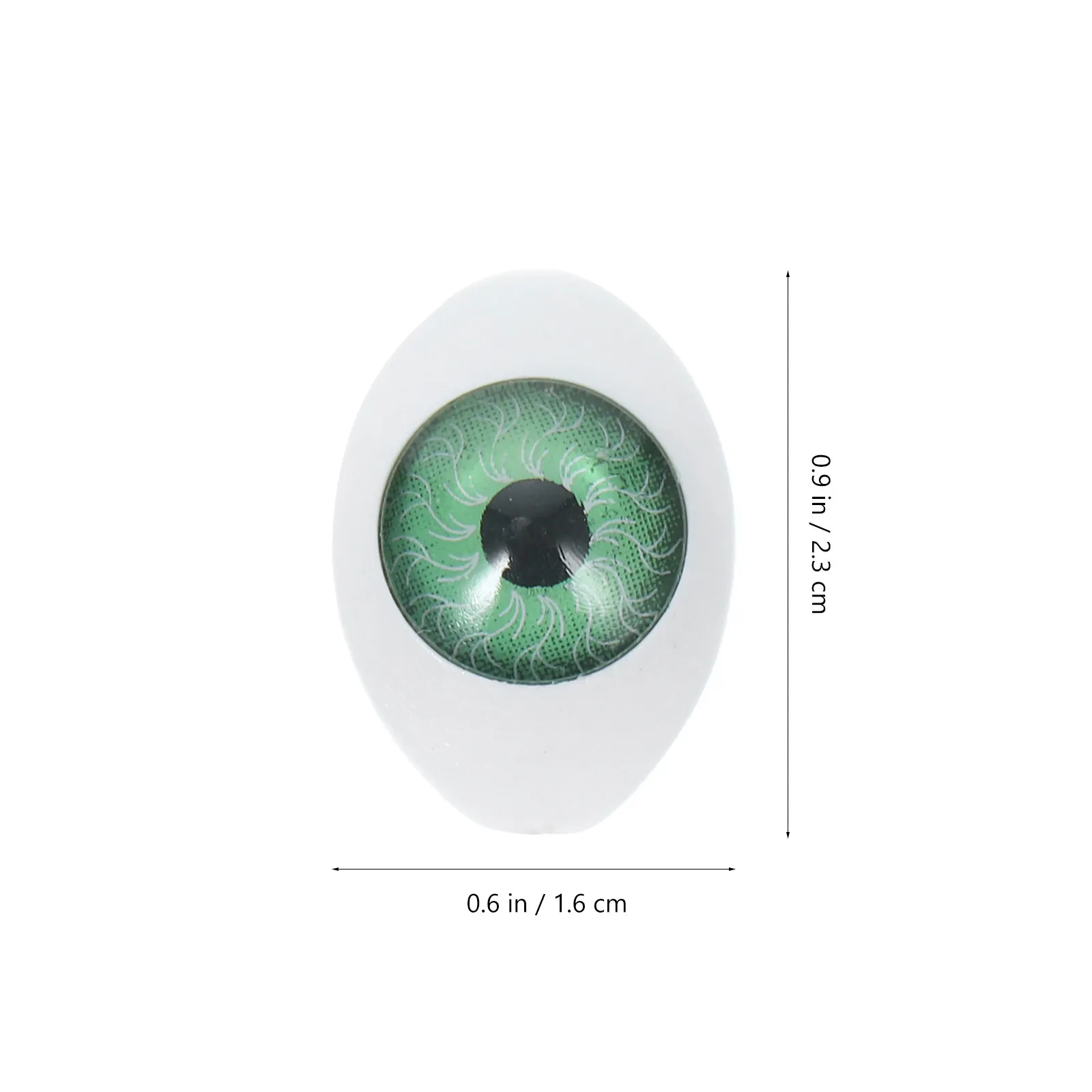 30 ชิ้น วัสดุจำลองดวงตา ขนาดเล็ก สมจริง สำหรับงาน DIY ทำตุ๊กตา ตกแต่งเคสมือถือ