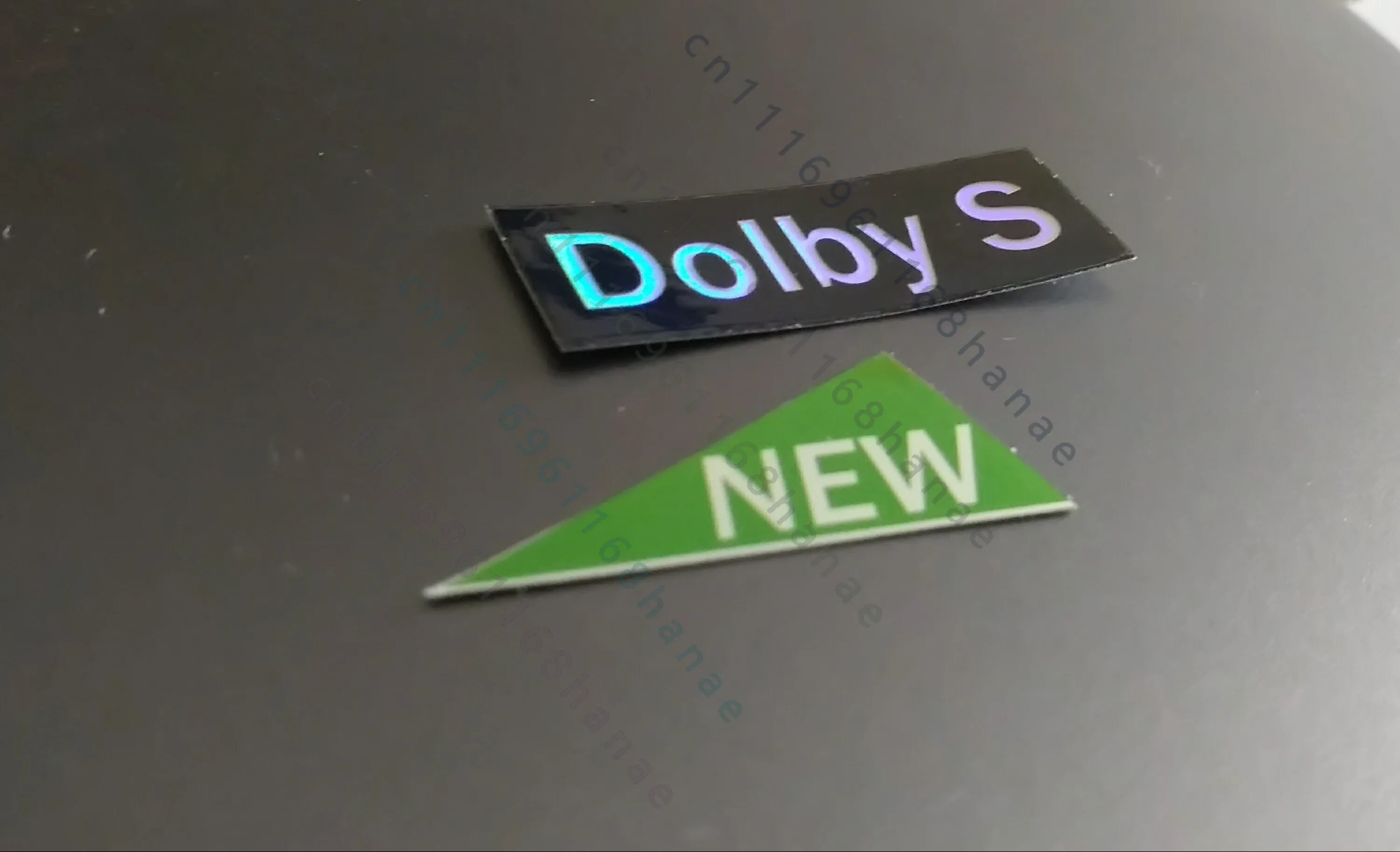 Dolby S & Green Triangle Decal Stickers For Sony TC-K555ESJ Cassette Deck Restoration Parts