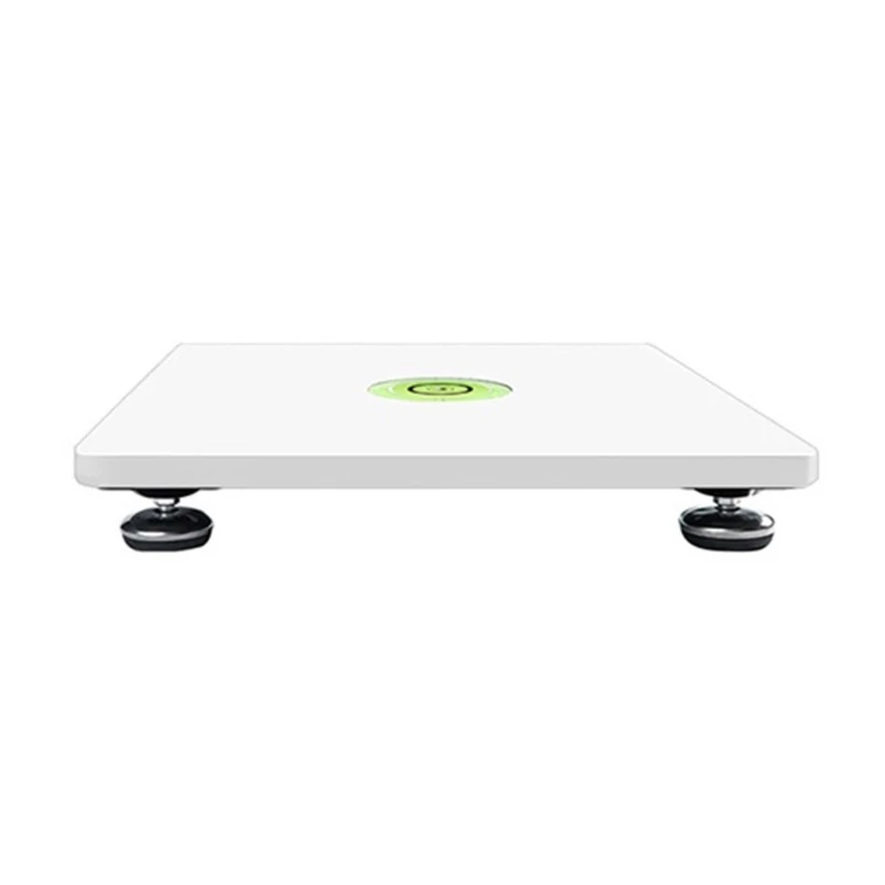 Adjustable Resin Leveling Table for DIY Projects Bubble Leveling Board Anti Slip Base Foot Easy to Clean Leveling Table Dropship