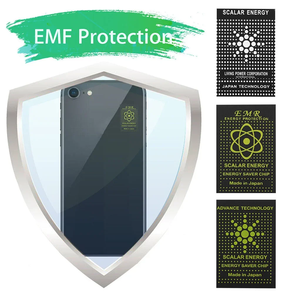 Anti-Radiation Protection Stickers EMF Neutralizer Quantum Shield Radiation Protection Sticker For Phone Electronic Equipment
