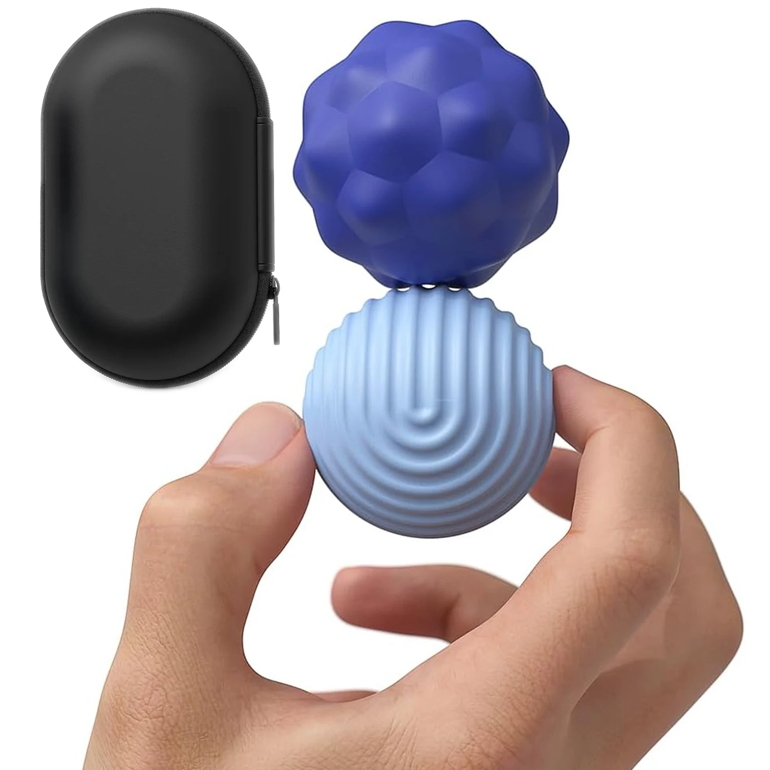 

2 шт., очень большие силиконовые шарики для укрепления рук, набор тренажеров для рук, прочный спортивный инструмент для пальцев и ладоней, массажные инструменты