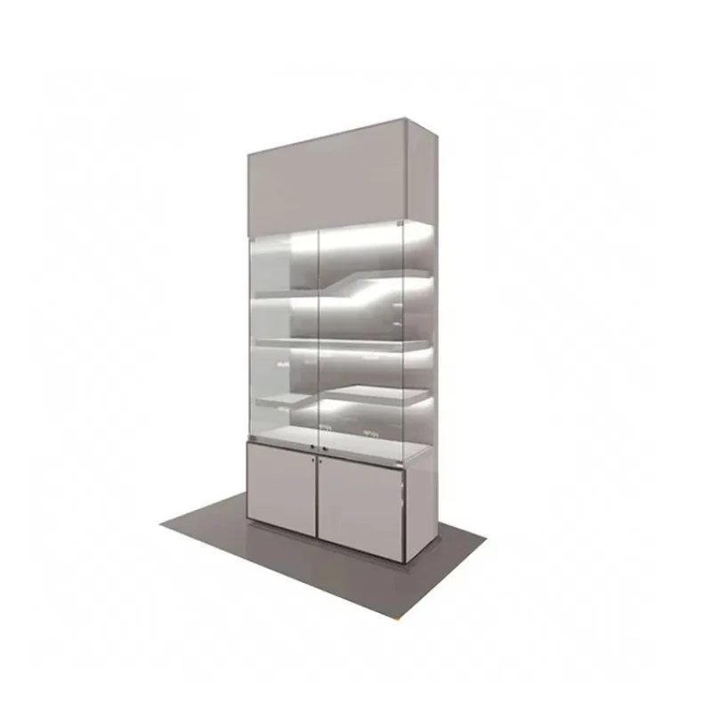 custom.Factory Glass Counter Frame Goods Shop Showcase Jewelry Store Display Cabinet
