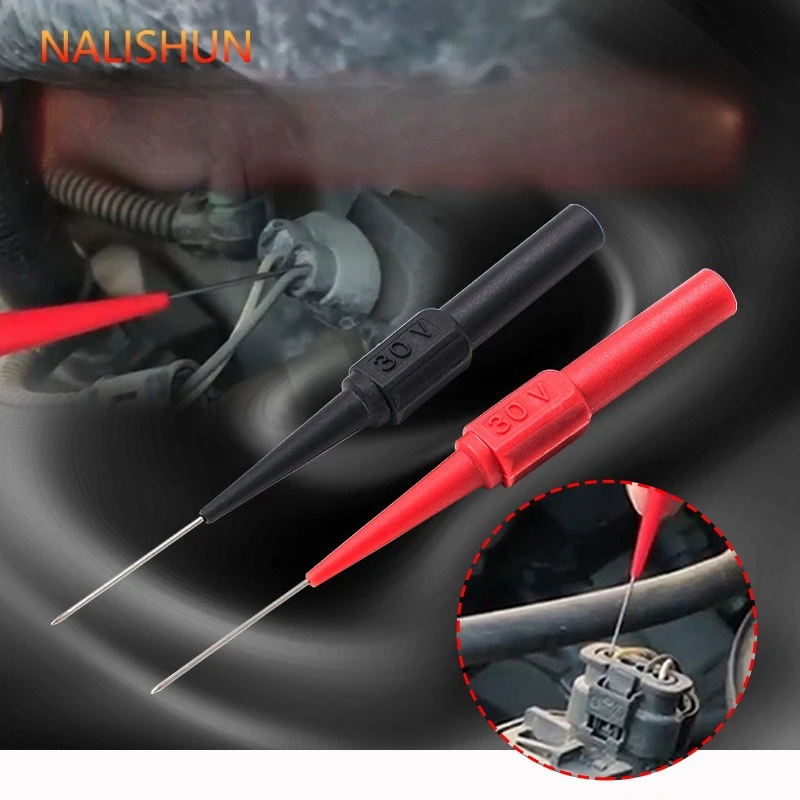 Coarse Probe Car Repair Test Pierced Wire Meter Rod Back Needle Multimeter Pen High Temperature Resistant Wire