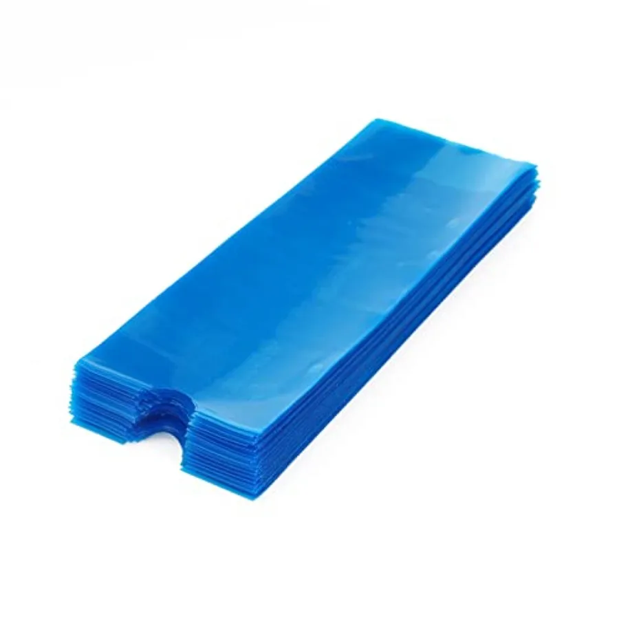 

200PCS Pen CoversMachine Sleeves Waterproof Disposable Blue Bags Clear Covers for Machine Pen