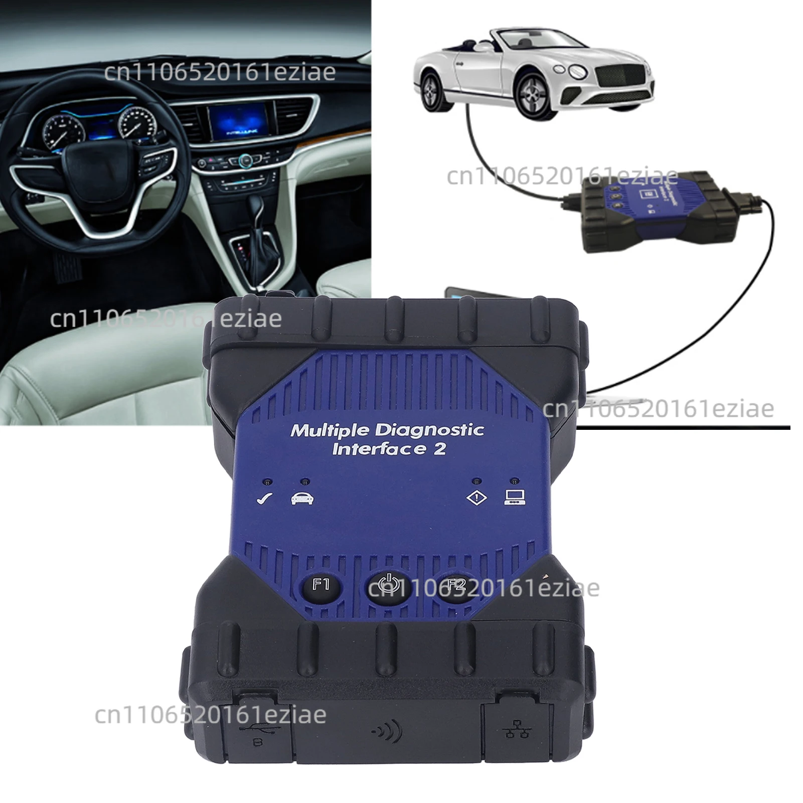 WIFI MDI 2 Diagnostic Tool MDI 2 Multiple Diagnostic Interface WIFI OBD2 Scanner USB 2.0 for DLC Cable Plug and Play