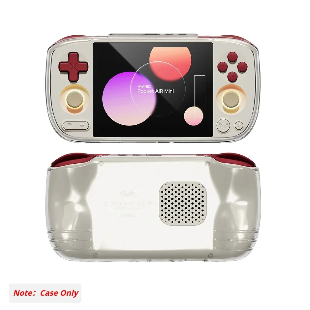 Zestaw ochronny 2w1 do AYANEO Pocket Air Mini, przezroczyste miękkie etui TPU z przenośną torbą do przechowywania EVA, zestaw odporny na wstrząsy. — zdjęcie produktu 5