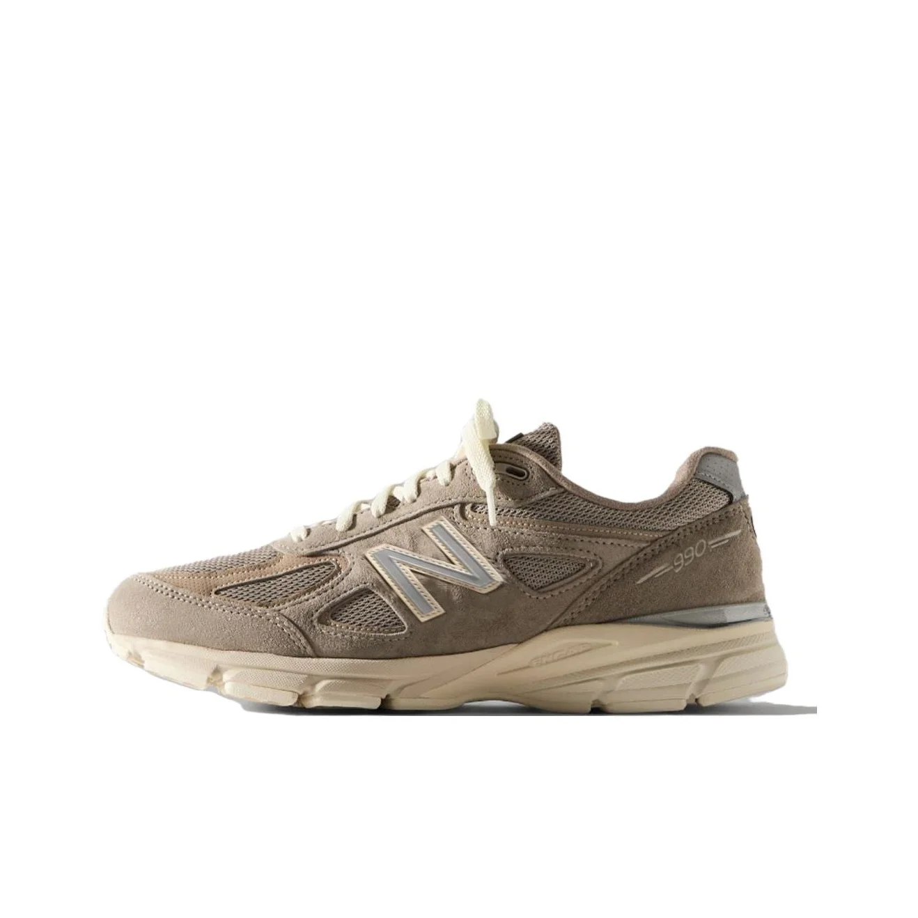 KITH X New Balance NB 990 V4 Running Shoes Unisex Low Top Gray U990KT4