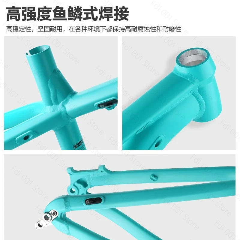 Dirt Jump Frame 26/27.5 inch Hardtail 4X Freeride Enduro AM Downhill Internal Cable Routing Street Bike Aluminum Frame