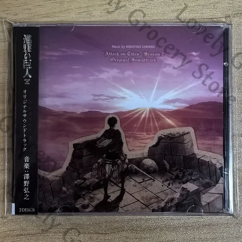 

Anime Levi Ackerman Jean Kirstein Shingeki No Kyojin Eren Jaeger Attack on Titan Hange Zoe Cosplay Cartoon Soundtrack CD Gift