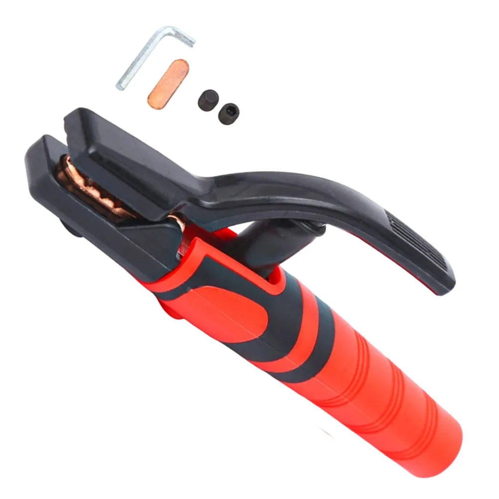 1pc Electric Welding Pliers1000A Welding Electrode Holder Electrode Clamp Holding Plier For 2.5–5.0mm Welding Electrodes