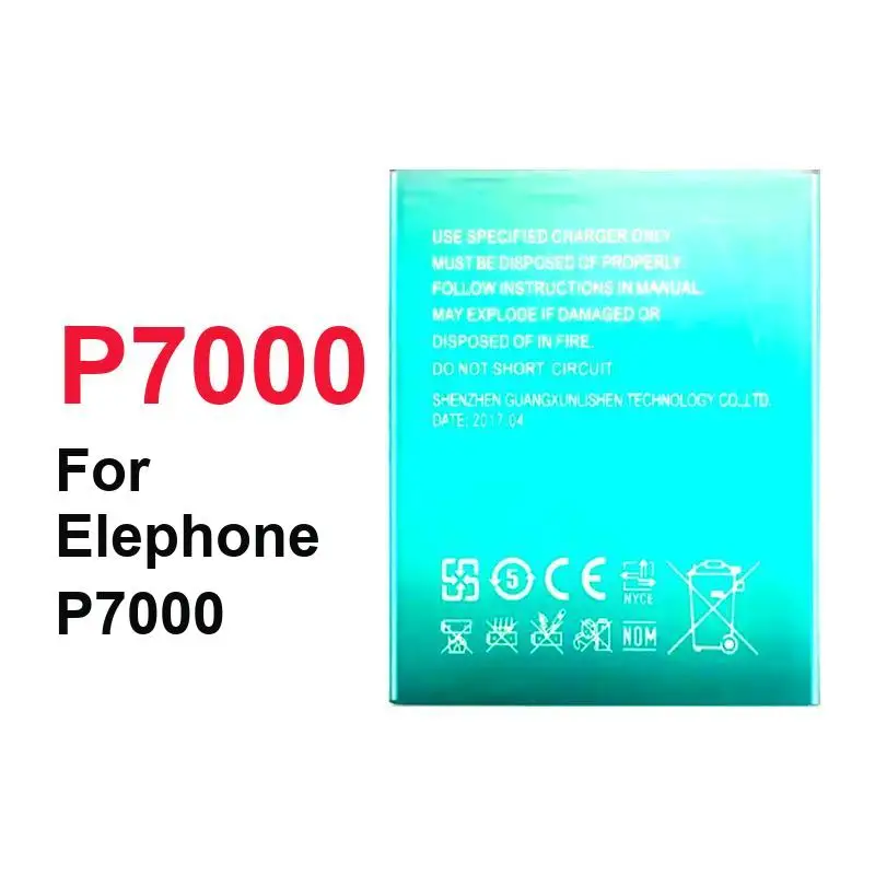 3450 мАч для смартфона Elephone P7000, мобильная батарея, надежная замена