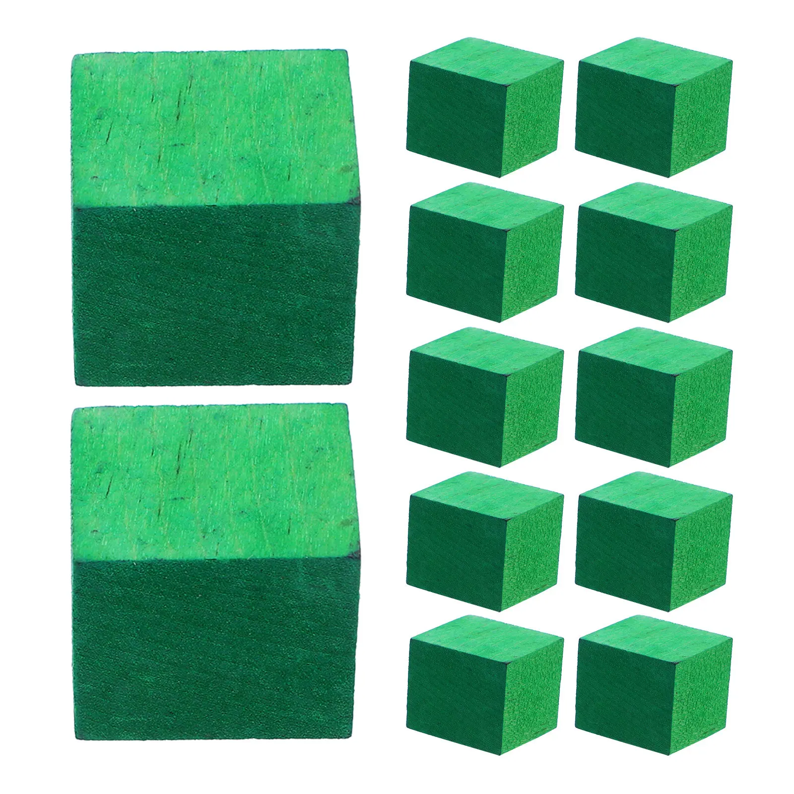 

20 шт. кубиков из массива дерева, гладкие, шлифованные, квадратные блоки для поделок, обучения, занятий в классе, художественных работ