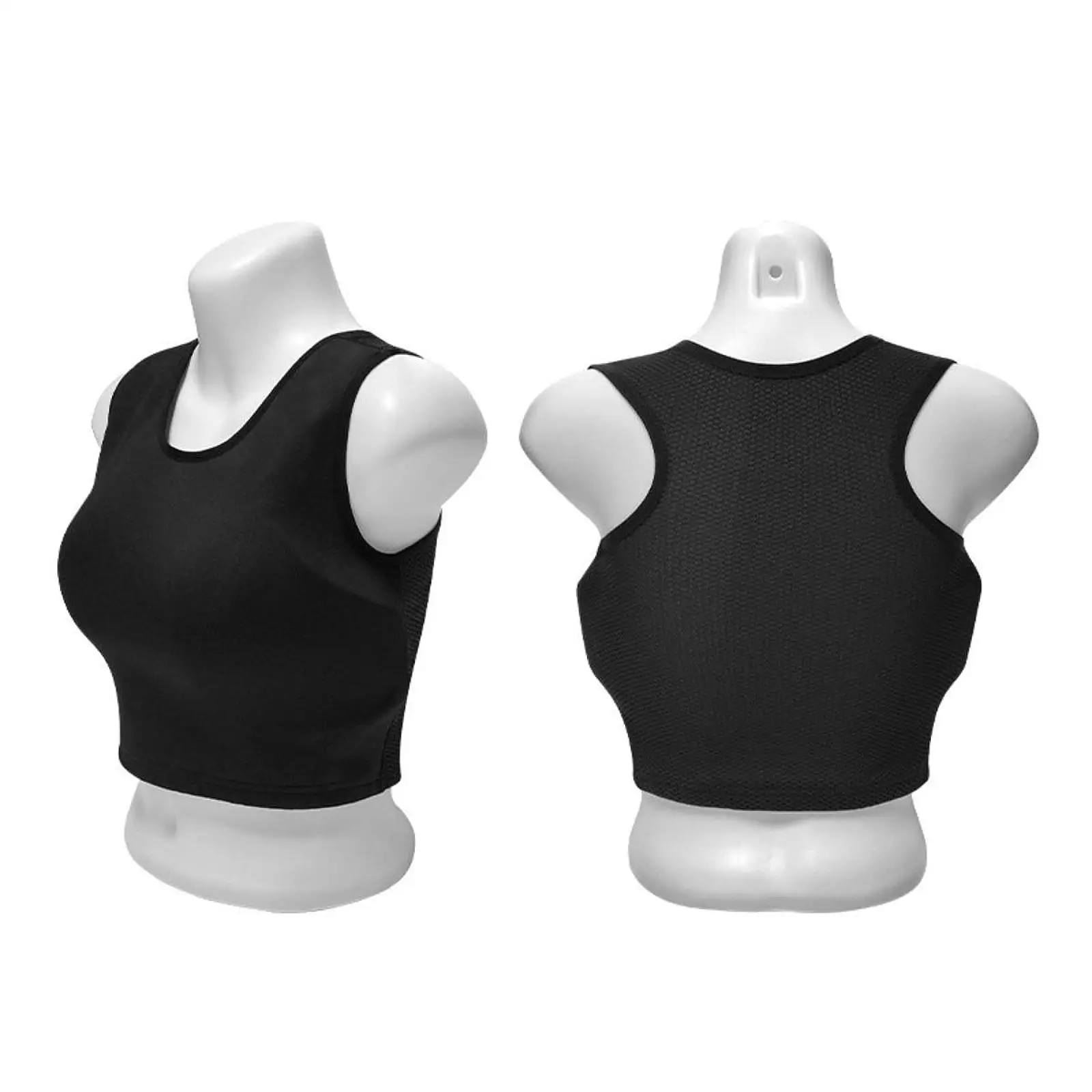 Women Sports Chest Guard Polycarbonate Karate Breast Protection Soft Protective Vest Breathable for Home Gym Practice