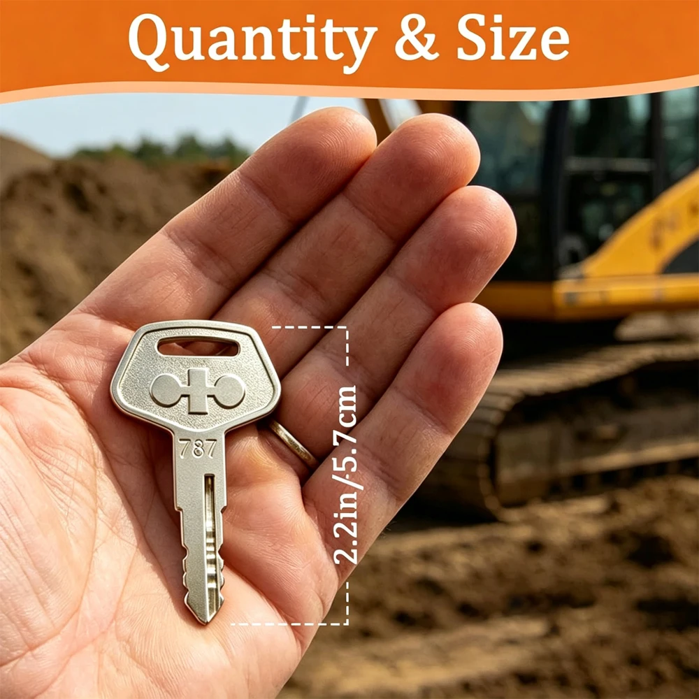 787 Zamiennik kluczyka zapłono – Heavy Equipment Construction recenzja i cena