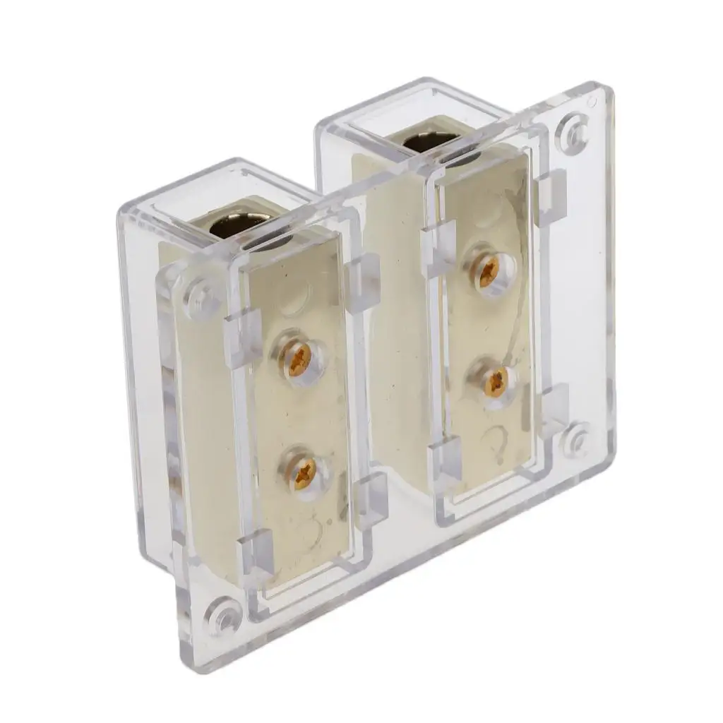 

Automotive Sound Distribution Block Gold Plated 8 Output Metal Audio Video Installation for Vehicle Power Connection