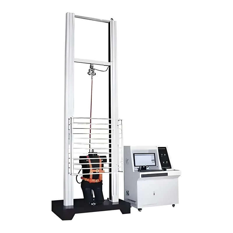 Seat belt tensile testing machine, tensile strength tester, rubber belt tensile testing machine