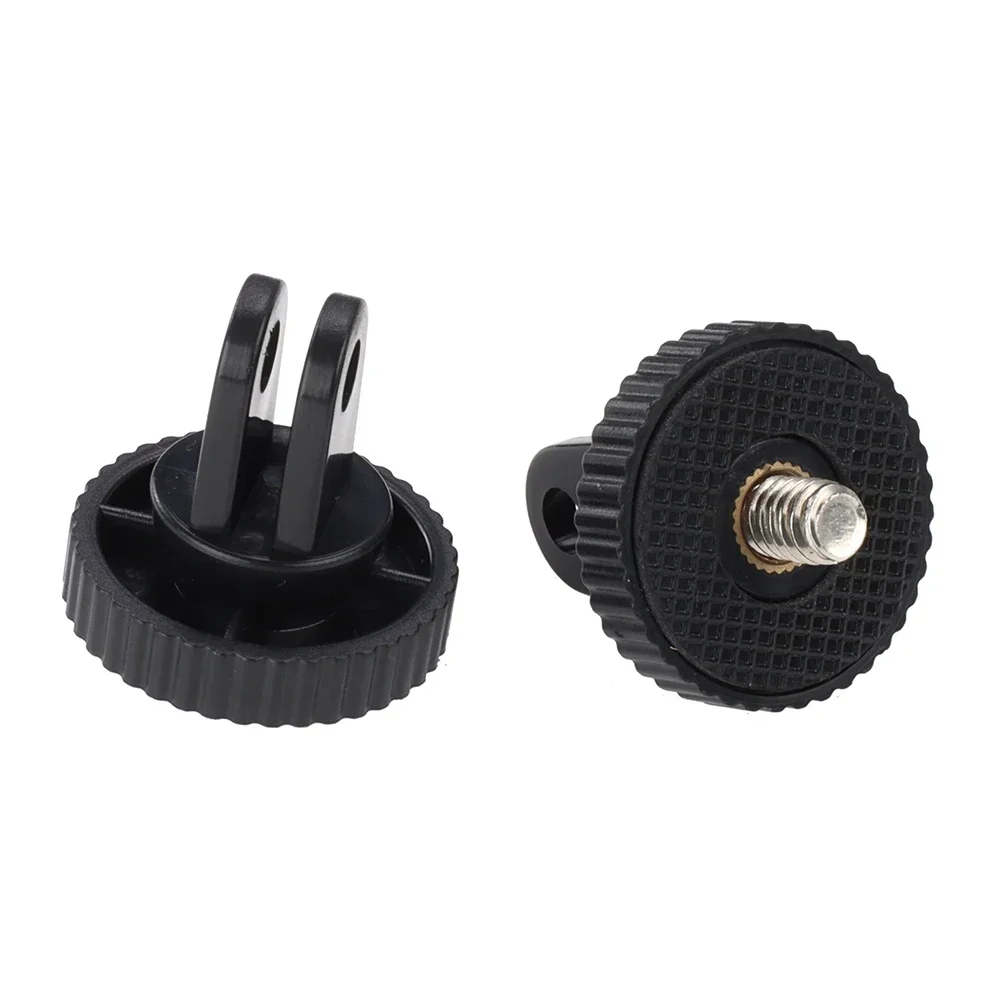 Supporto adattatore mini treppiede nero da 200 pezzi per GoPro Hero 10 9 8 7 5 Sjcam Xiaomi Yi Camera