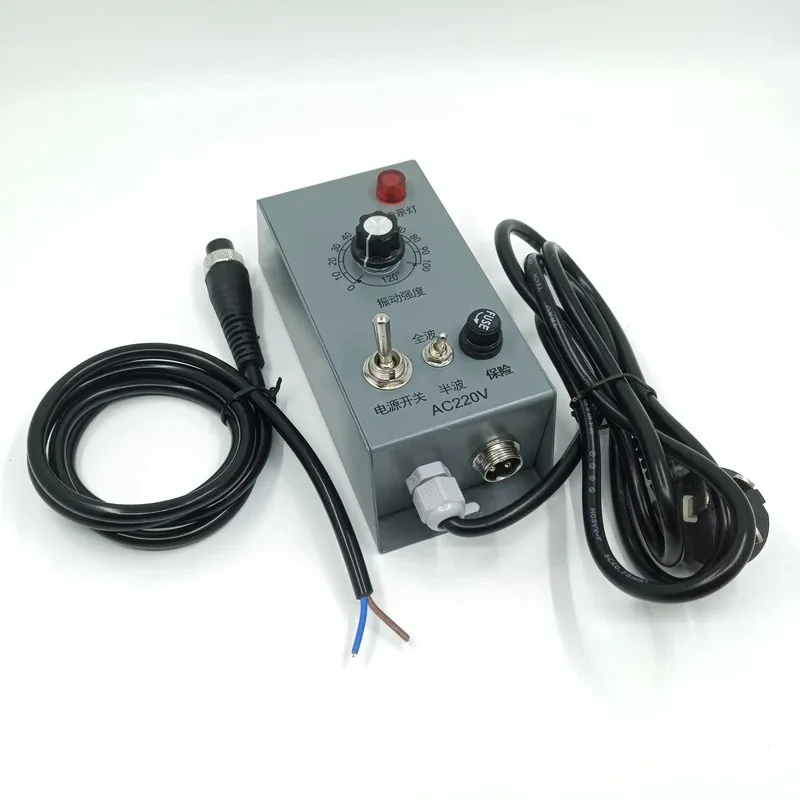 HJT-01 Iron Shell Digital Vibratory Feeder Controller Adj. Speed Voltage Amplitude Industrial