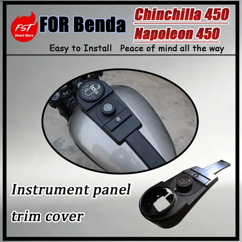 For Benda Chinchilla 450 Napoleon 450 Instrument Panel Cover 3D Surround Design Enriching Visual Appeal Auto Accessories