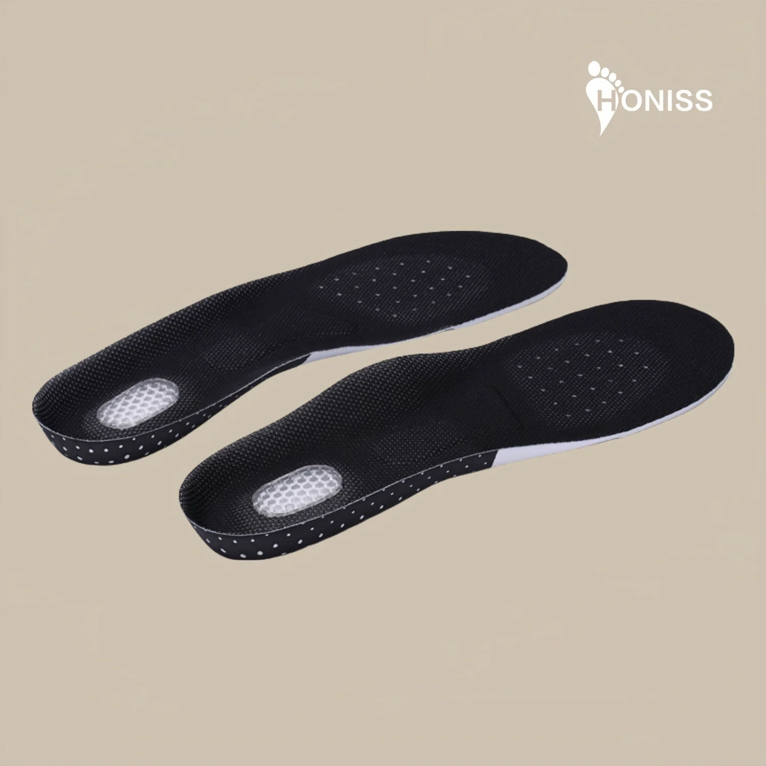 

1 Pair of breathable and shock-absorbing sports insoles, men's and women's mountain climbing anti slip EVA insoles