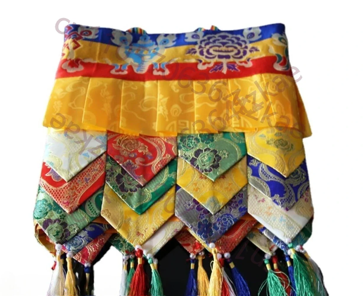 100cm Tibetan Style Curtain Hanging Table Wall Enclosure Handmade Buddhist