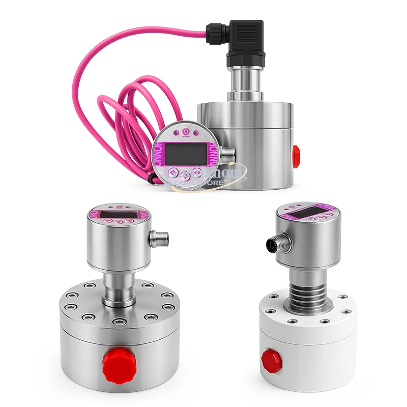 

Honno HNF30 Stainless Steel OEM Oil Gear Flow Sensor Volumetric Flowmeter Integrated Pressure Split Transmitter Flow Meter