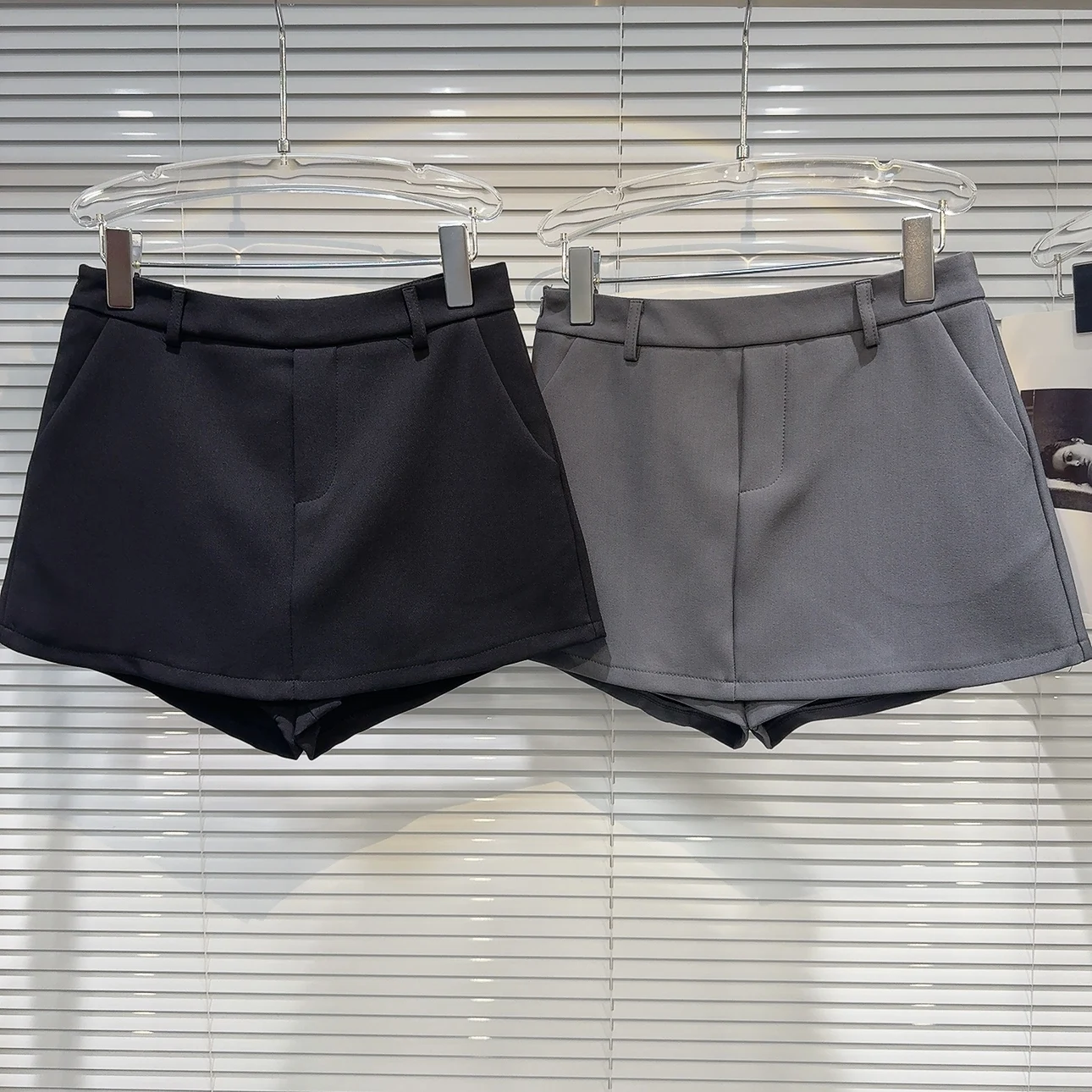 

Ele Pure Color Silent Version Design Summer New Arrival ort Skirt Suit A-Line Skirt Pants Skirt for Women