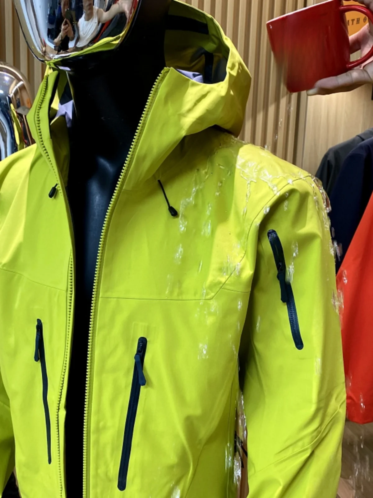 Alfa Climbing Series Manteau de neige haut de gamme pour homme avec colle complète imperméable Printemps Automne Ski Jaet Hard ell Youth Faion Stand...