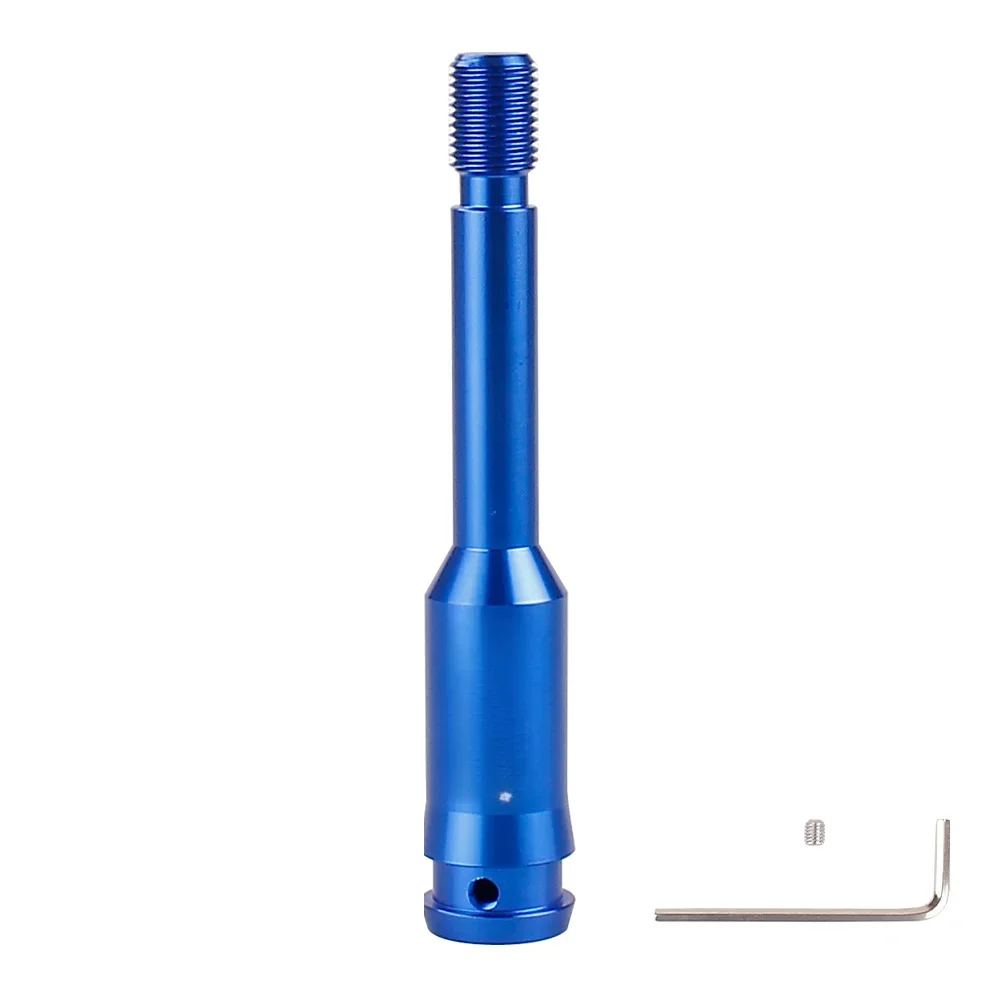 

Compatible M14x15 Gear Shift Knob Extension Adapter Aluminum Alloy Blue Red Car Accessories