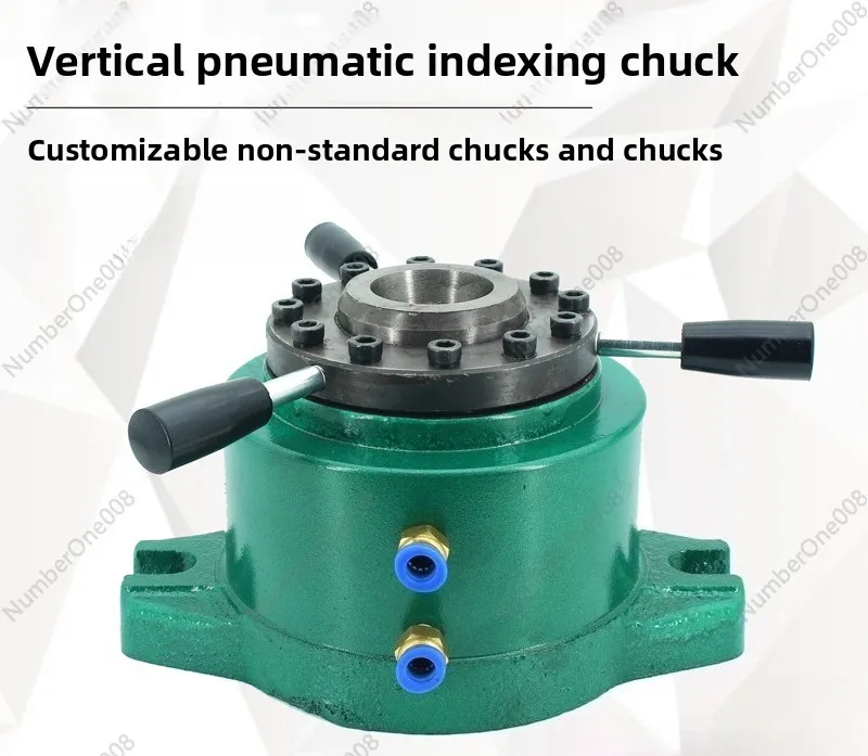 Pneumatic indexing clamp seat, tapping and punching 15 #20 #25 #32 #12 equally discrete instrument car, quick clamp automatic