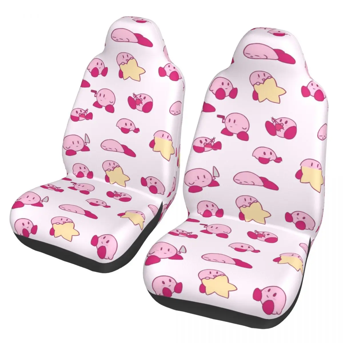 

Tiny Kirbys Universal Car Seat Cover Protector Interior Accessories Suitable For All Kinds Models Seat Covers Fabric Car Styling