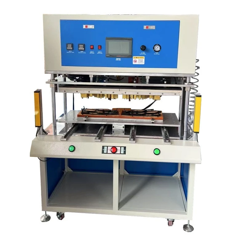 

Screw hot melt machine welding, automotive decoration parts, hot melt machine