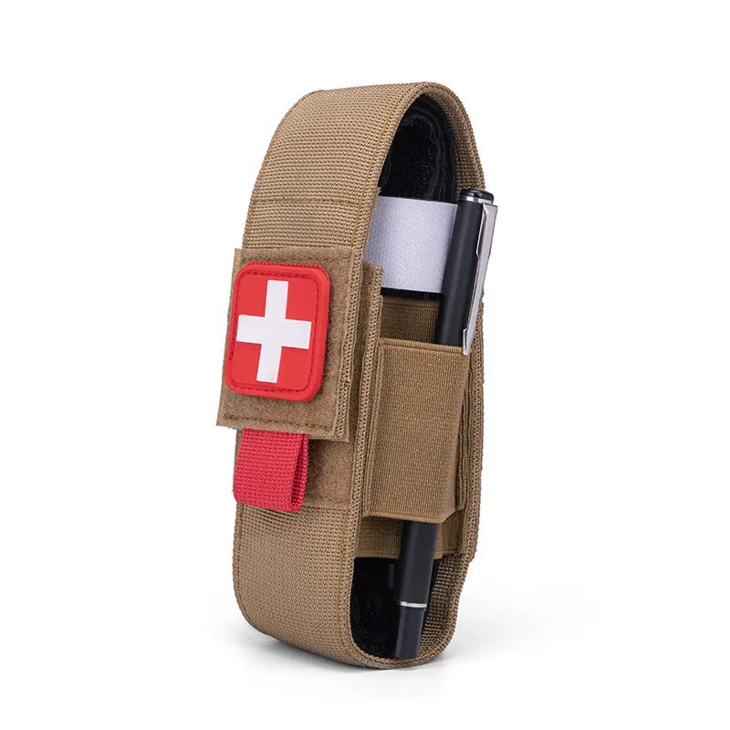 Tactical Moore Tourniquet Holder First Aid Kit Bag Medical EDC Bag Emergency Fanny Pack Cut Bag Flashlight Holder