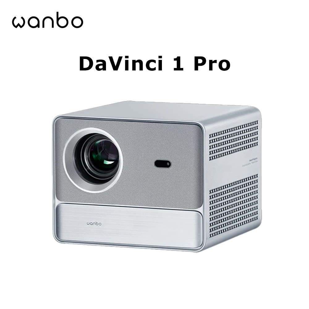 Wanbo davinci 1 pro projetor inteligente portátil android 11 1080p full hd 4k home theater tv uso doméstico 600ansi 2 + 32gb 5g wifi feixe