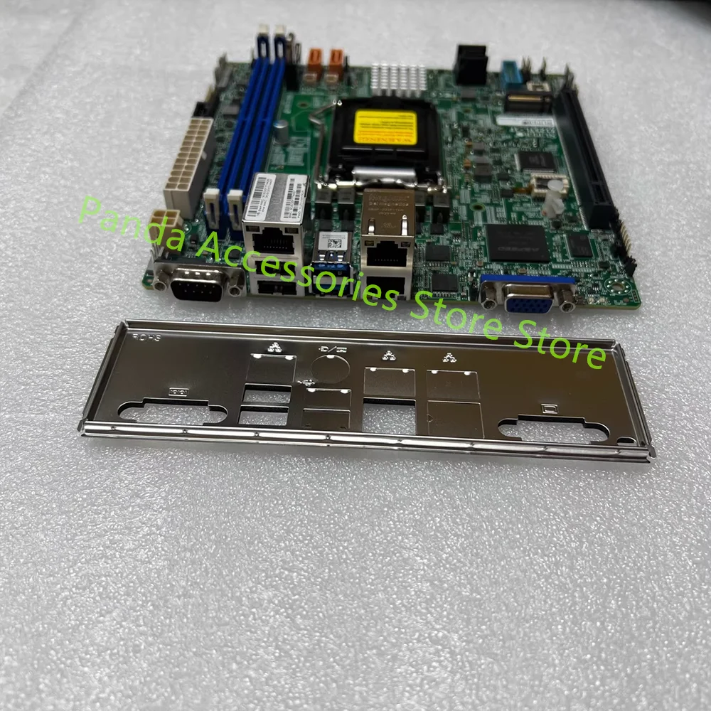 Bulk Package C252 Mini-ITX LGA-1200 64GB DDR4-3200MHz Server Motherboard X12STL-IF