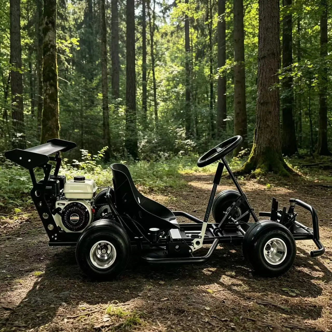 212cc 4-Stroke Gas Drift Go-Kart – Powerful Racing Kart with 7.5HP Engine, Outdoor Off-Road, Fun for Family & Backyard