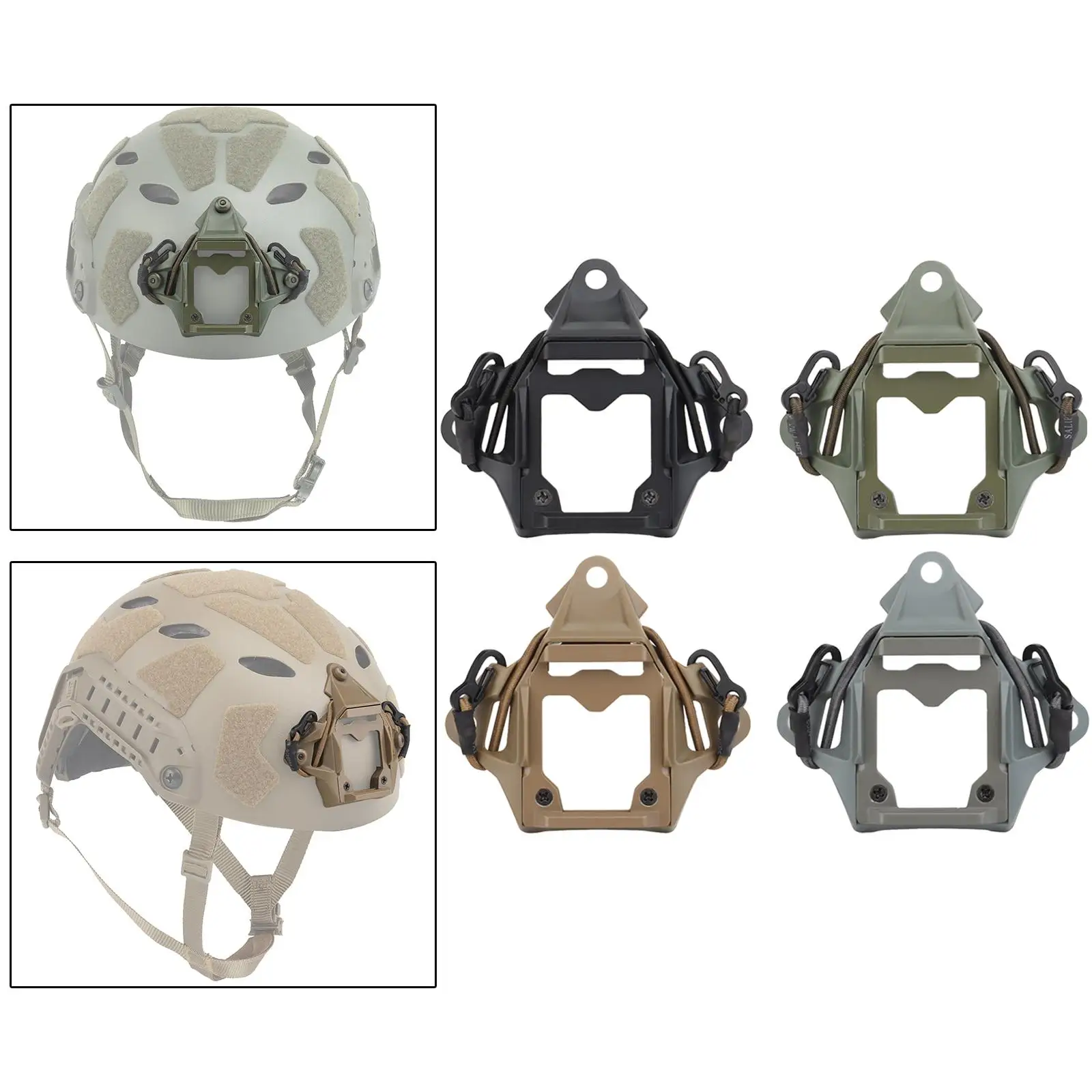 

Lightweight Helmet Mount Base Adapter Outdoor Hunting for Fast Helmet