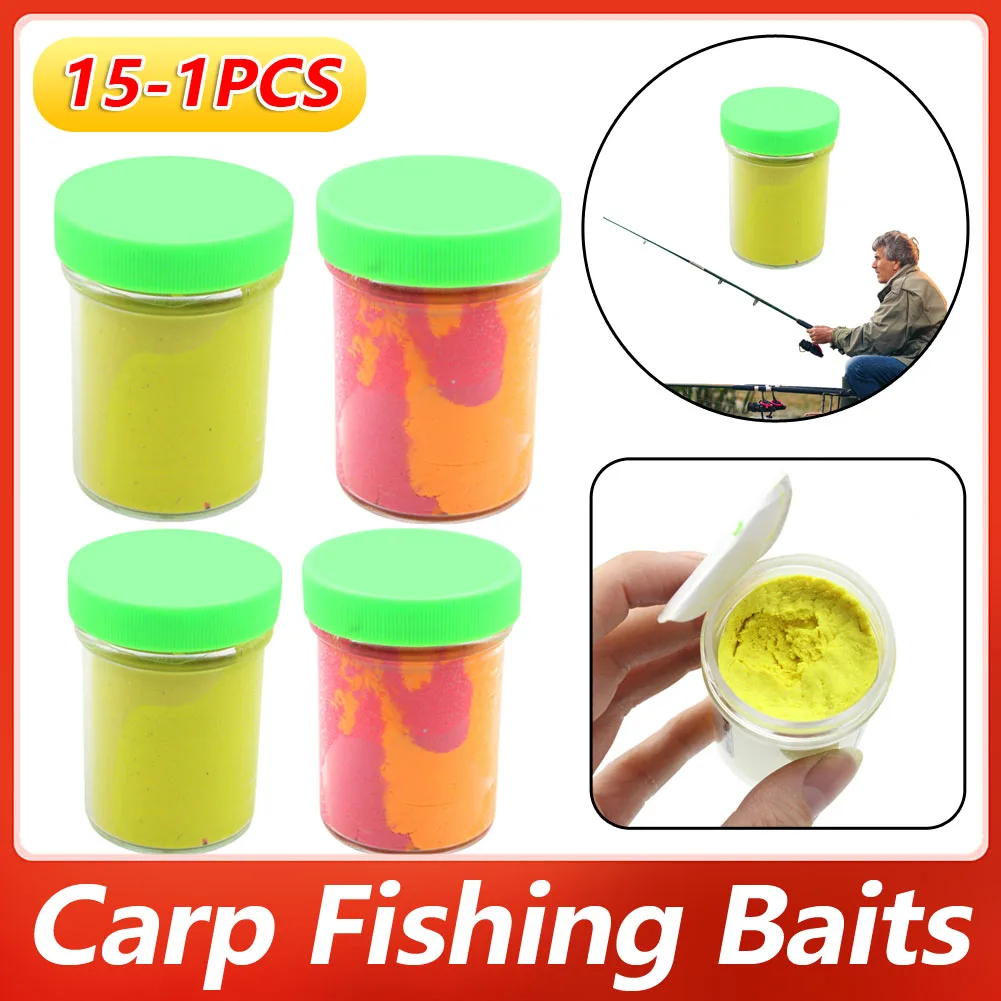 Trout Bait Dough Irresistible Scent and Flavor Carp Fishing Baits Soft Fish Lures Floating Shapes Lure for Trout Salmon and More