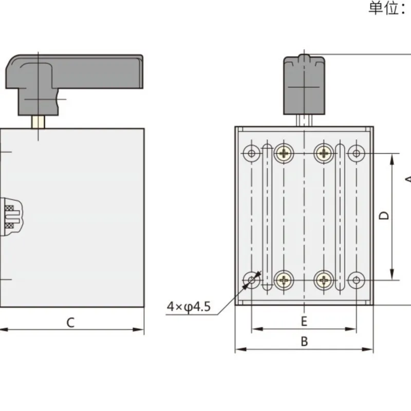 HY2-8/12/15/20 8/12/20Amp Forward Reversing Drum Switch 380V-3/5.5/10KW/220V-1.8/3/5.5KW